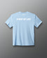 Light blue t-shirt with 'A Way of Life' text on a gray background