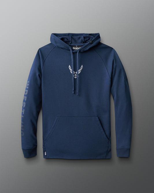 USAF Wrestling Emblem Elite Terry Hoodie