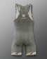 Gray wrestling singlet with U.S. Army logo on a gray background