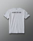 RUDIS USMC Semper Fi Elite Super Soft T-Shirt in Athletic Gray, back view featuring bold A WAY OF LIFE lettering, RUDIS neck branding, and American flag sleeve detail.