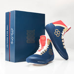 Kenny Monday 1988 Youth Wrestling Shoes - USA Gold