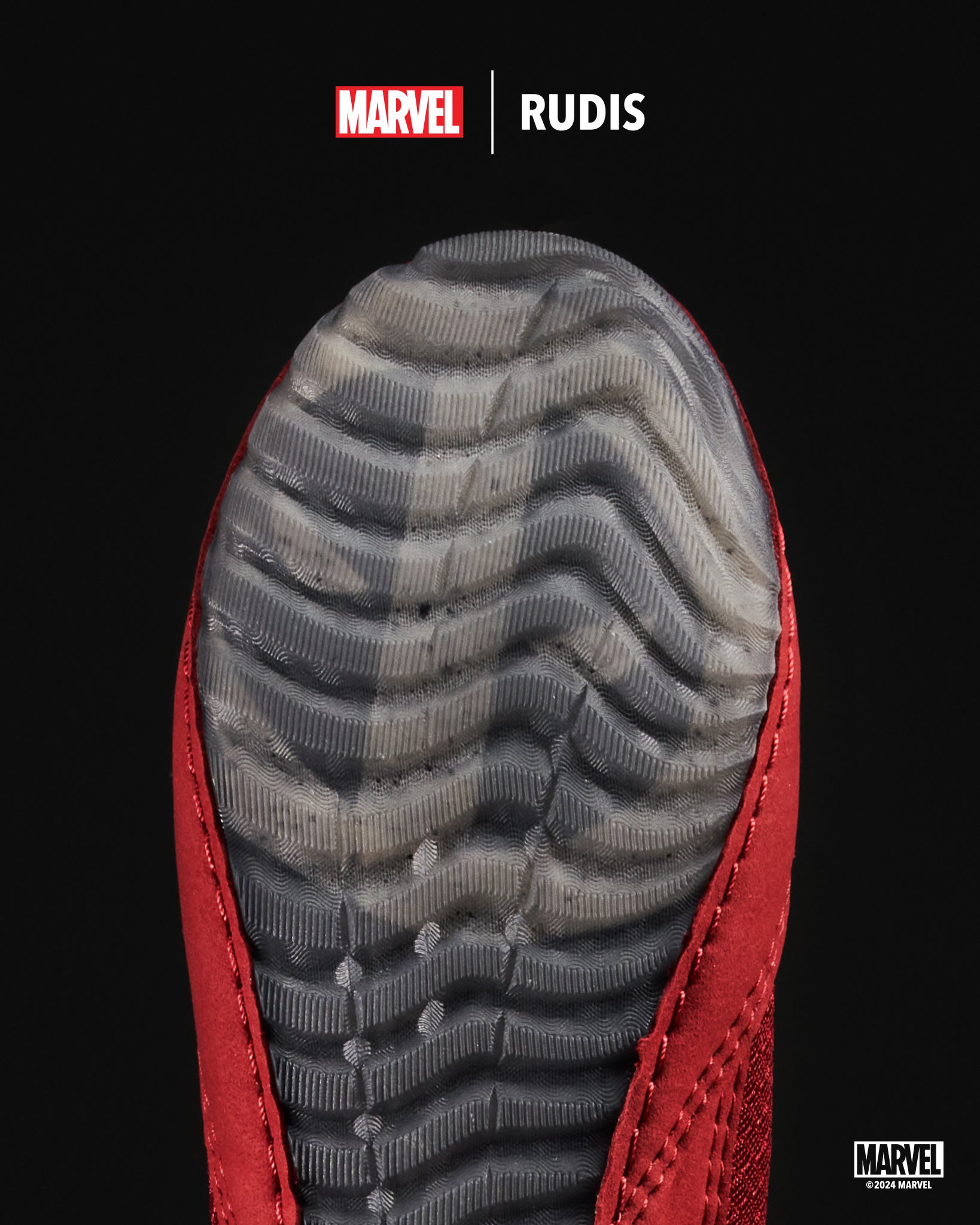 RUDIS Samurai Speed "Marvel" Adult Wrestling Shoes Deadpool RUDIS