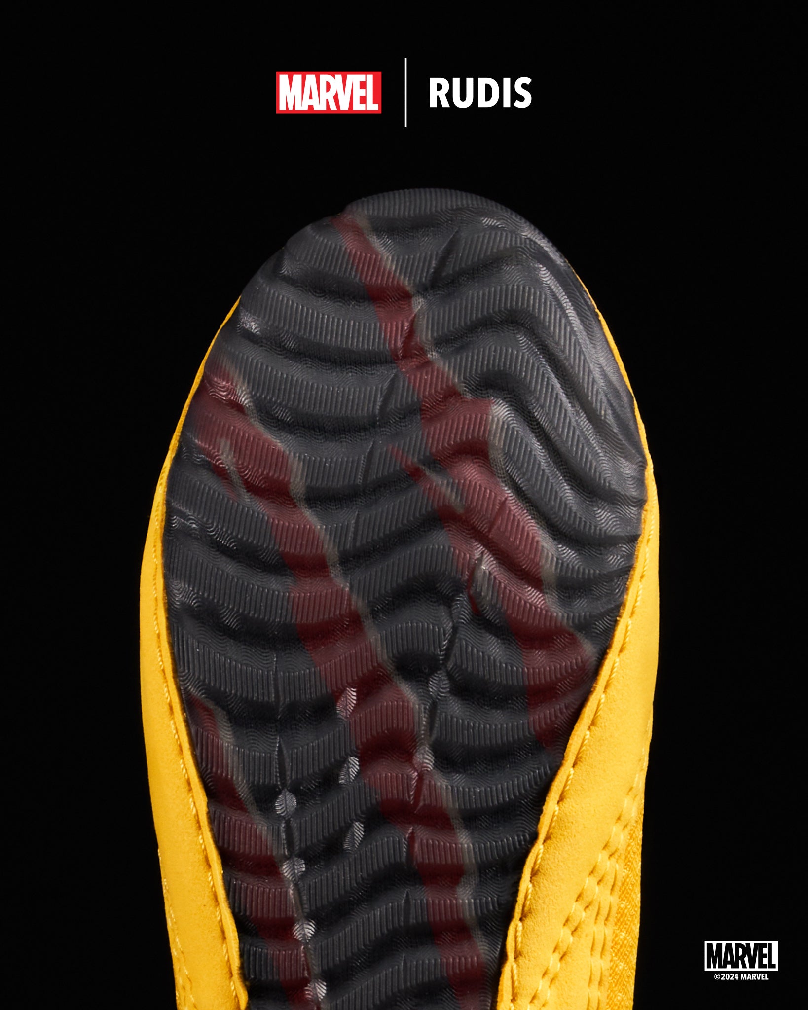 RUDIS Samurai Speed "Marvel" Adult Wrestling Shoes Wolverine RUDIS