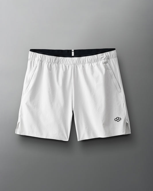 RUDIS 5" Performance Woven Shorts - White