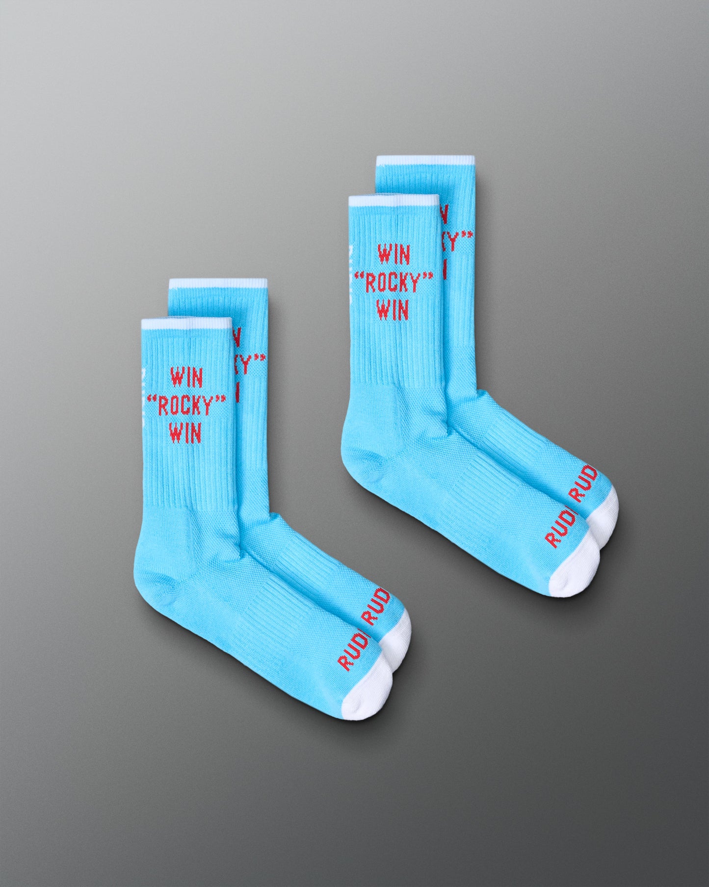 Win "ROCKY" Win Cushion Crew Socks