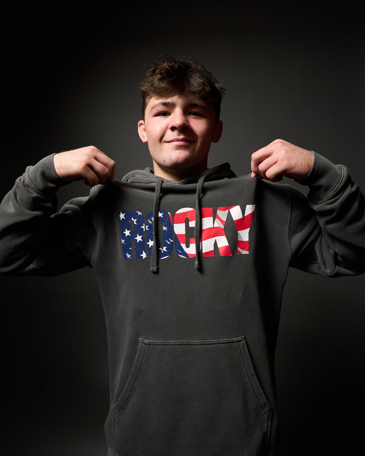 Rocky USA Stars and Stripes Pigment Dye Hoodie