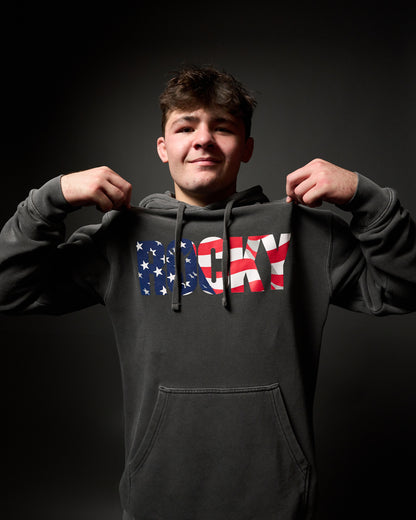 Rocky USA Stars and Stripes Pigment Dye Hoodie