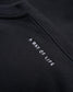 Black sweatshirt featuring the embroidered phrase A WAY OF LIFE in white text on the back