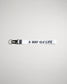 This image features a white lanyard with the text A WAY OF LIFE printed in bold black letters accompanied by a black clip and ring attachment for convenience