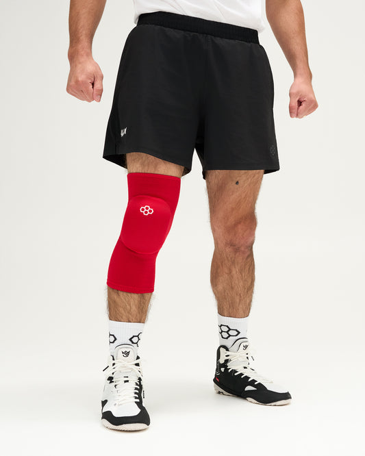 RUDIS Cushion Wrestling Knee Pad - Red