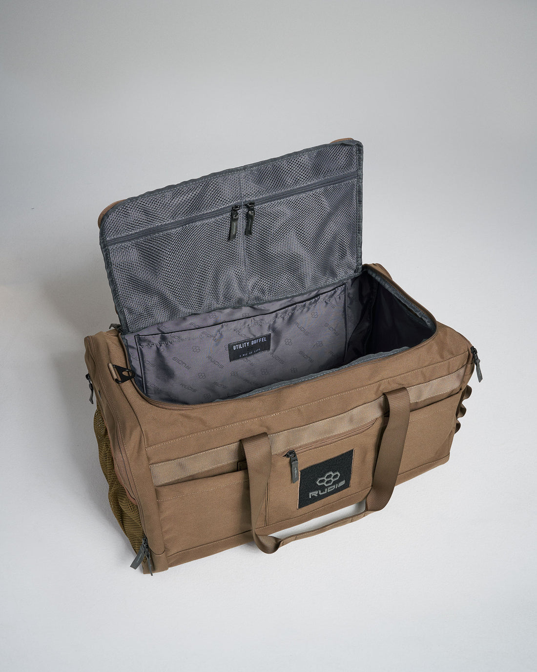 RUDIS Utility Duffel Bag Camel RUDIS