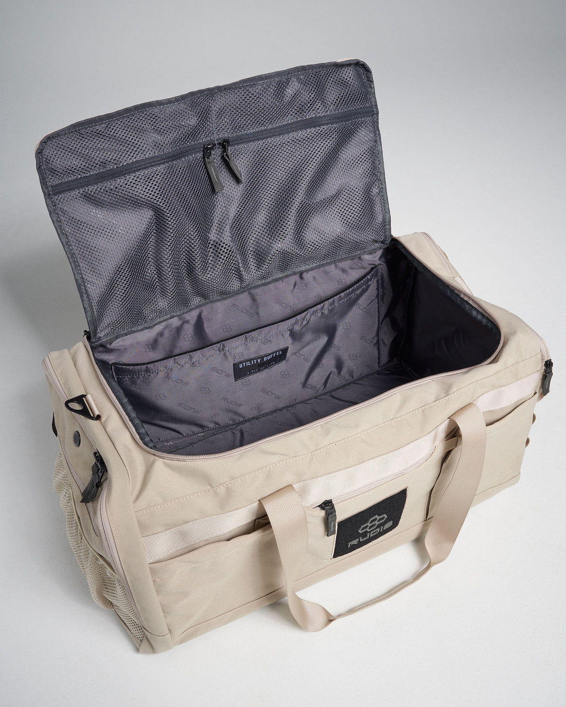 RUDIS Utility Duffel Bag Tan RUDIS