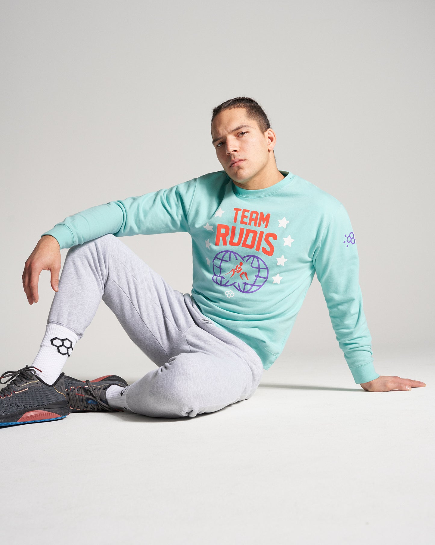 Team RUDIS Retro Crewneck - Embrace the Legacy of Wrestling | RUDIS