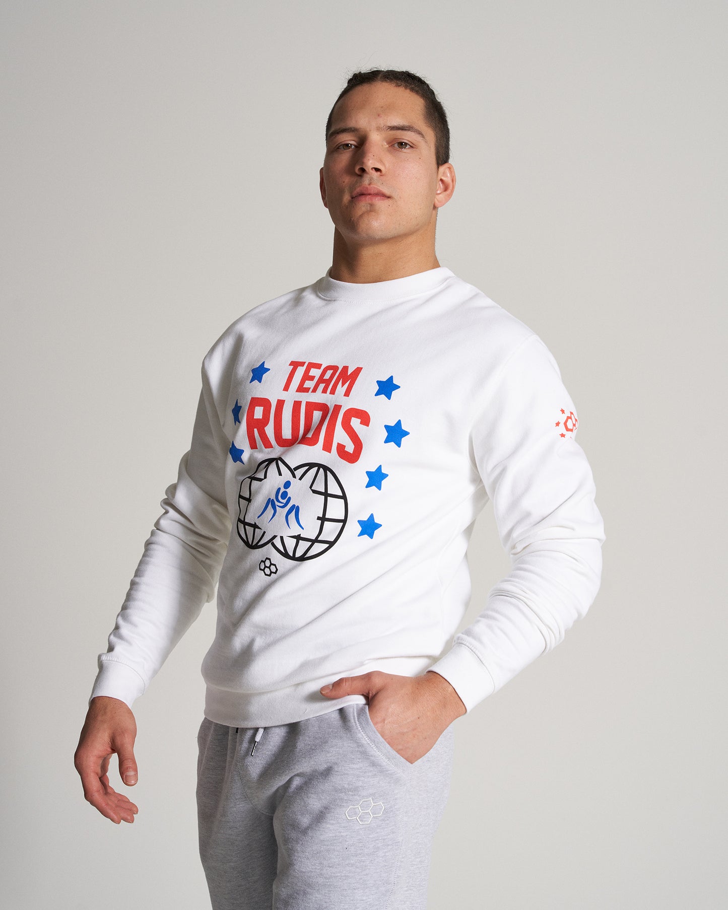 Team RUDIS Retro Crewneck - Embrace the Legacy of Wrestling | RUDIS