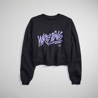RUDIS Wrestling Graffiti Women's Crewneck
