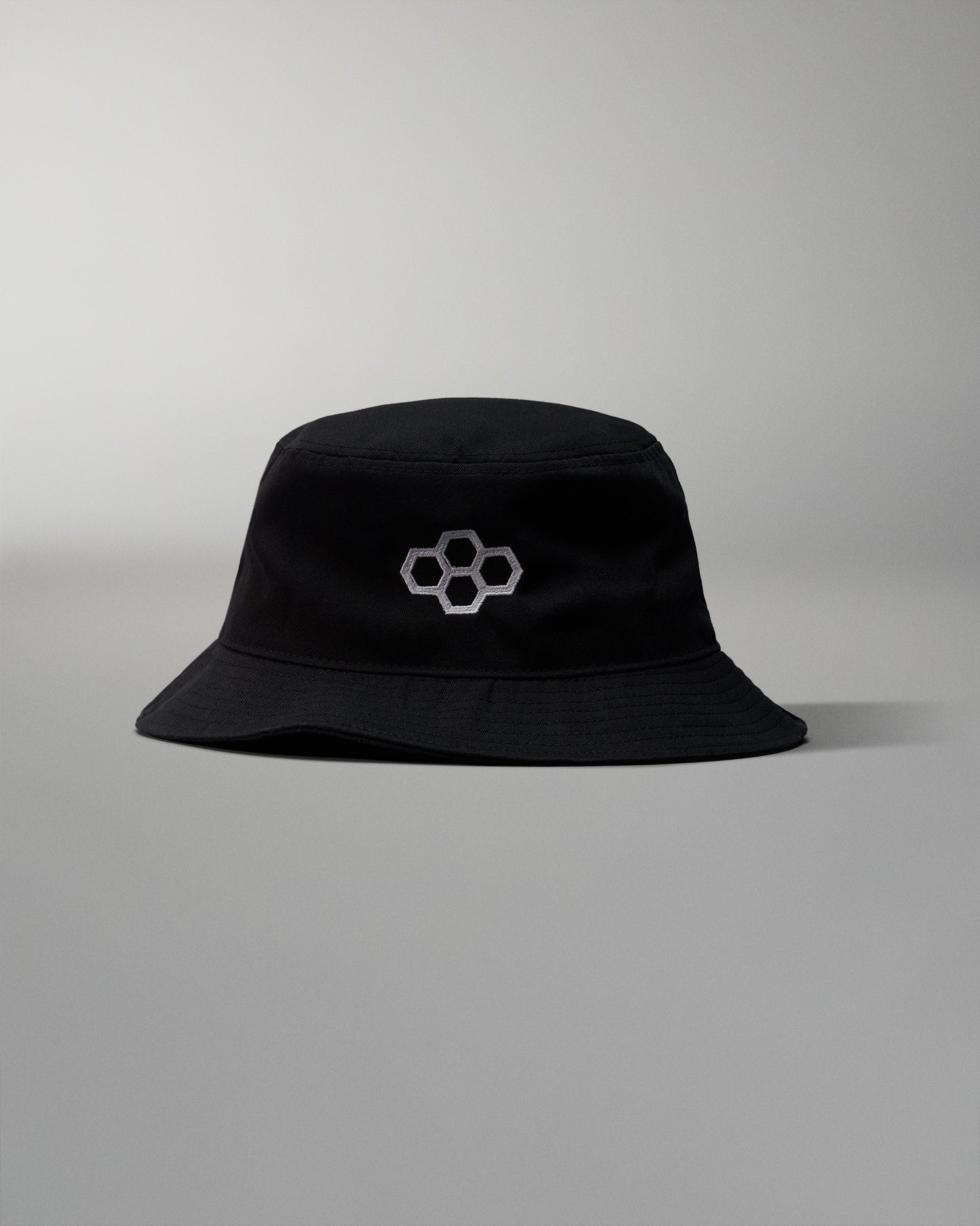 RUDIS Essential Hex Bucket Hat - Black