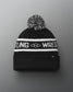 RUDIS Two Tone Pom Beanie - Black/White