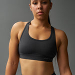 RUDIS Essential Sports Bra - Charcoal