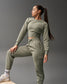 COOL-FEEL Women's Fitted Crew - Olive