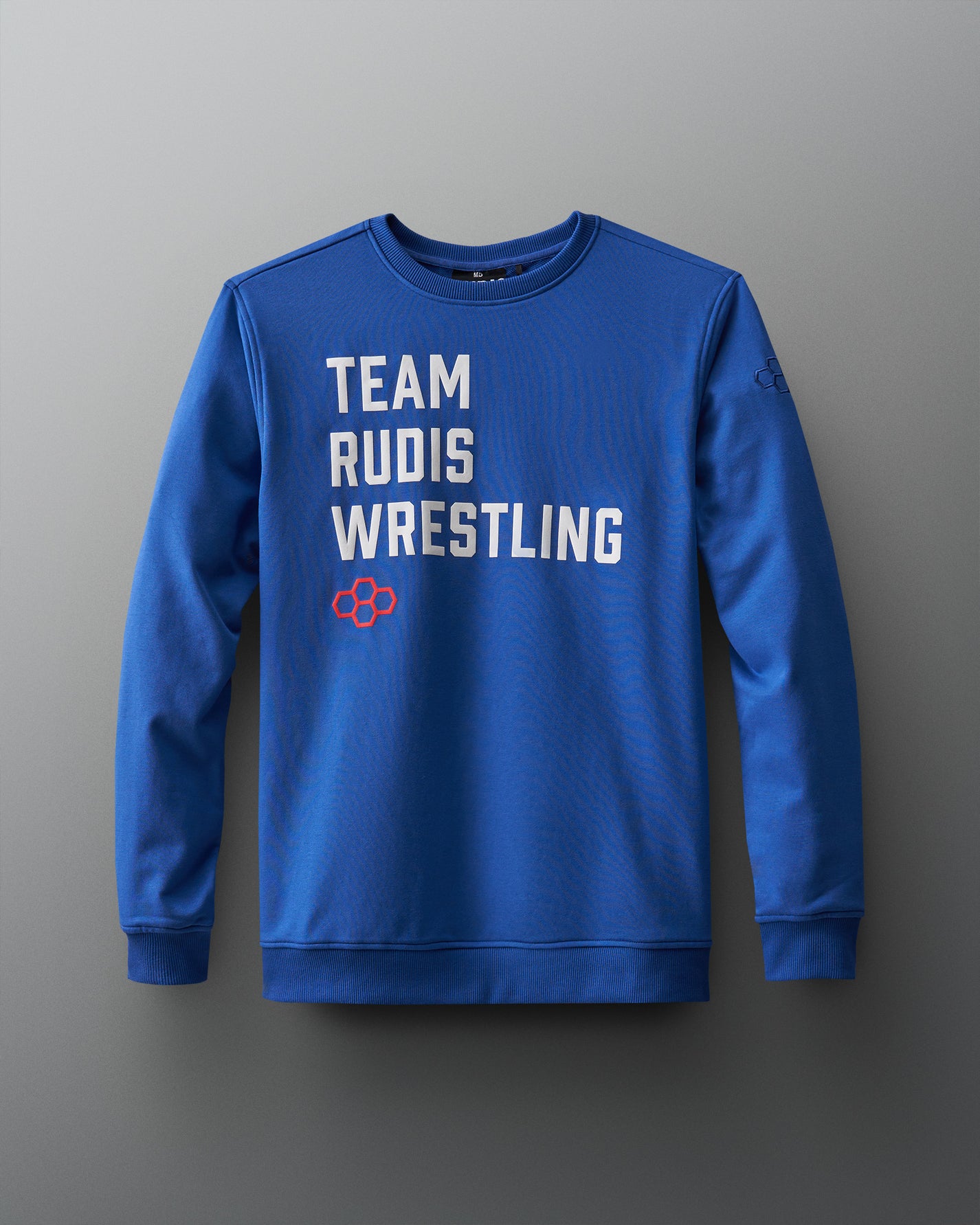 Team RUDIS Wrestling Stacked Crewneck - Command Your Presence | RUDIS