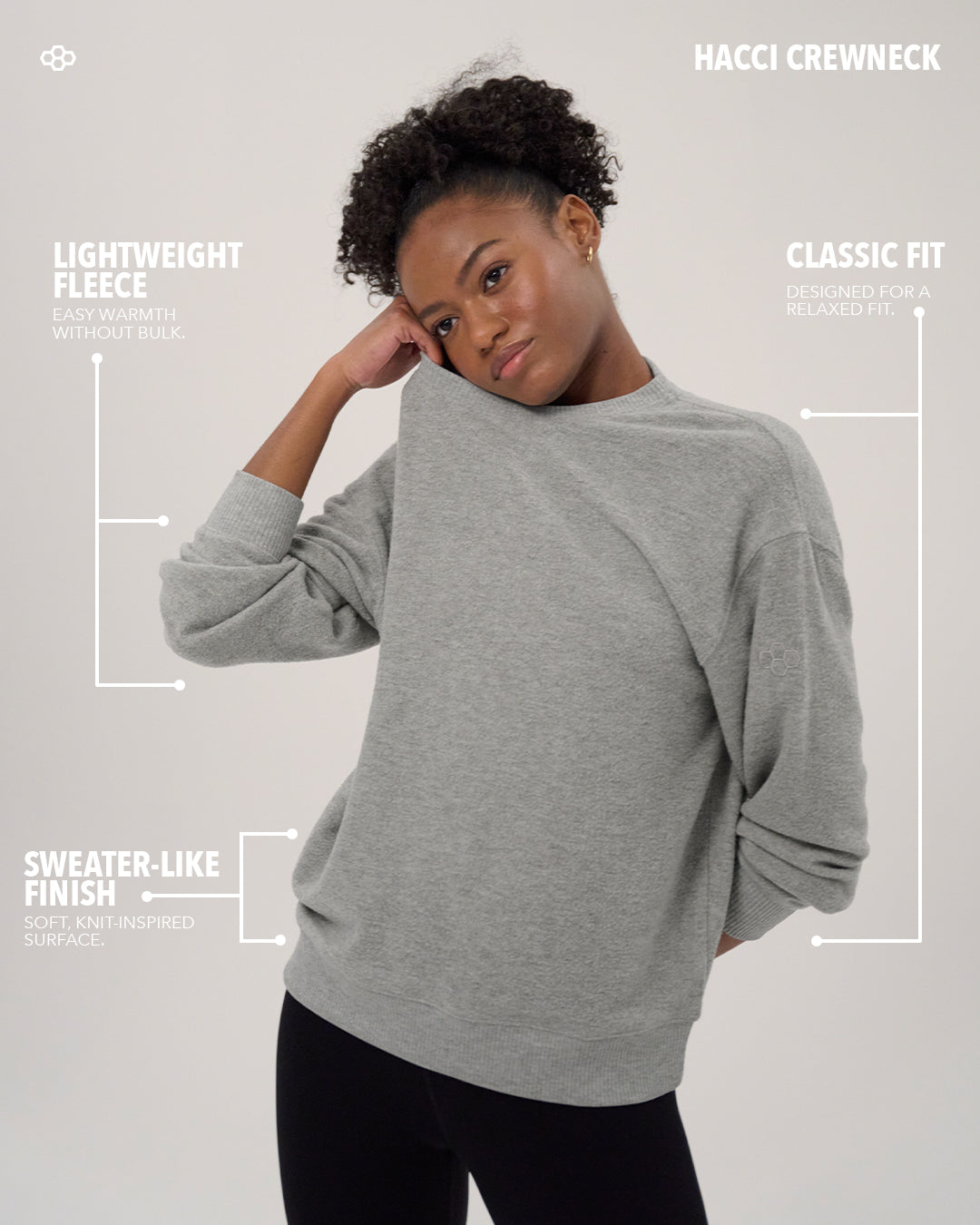 Pull ras du cou Hacci