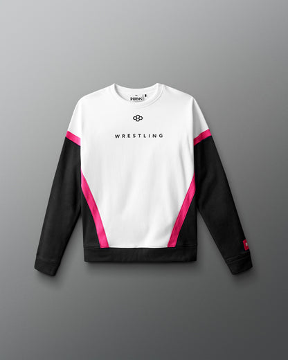 Wrestling Colorblock Crewneck