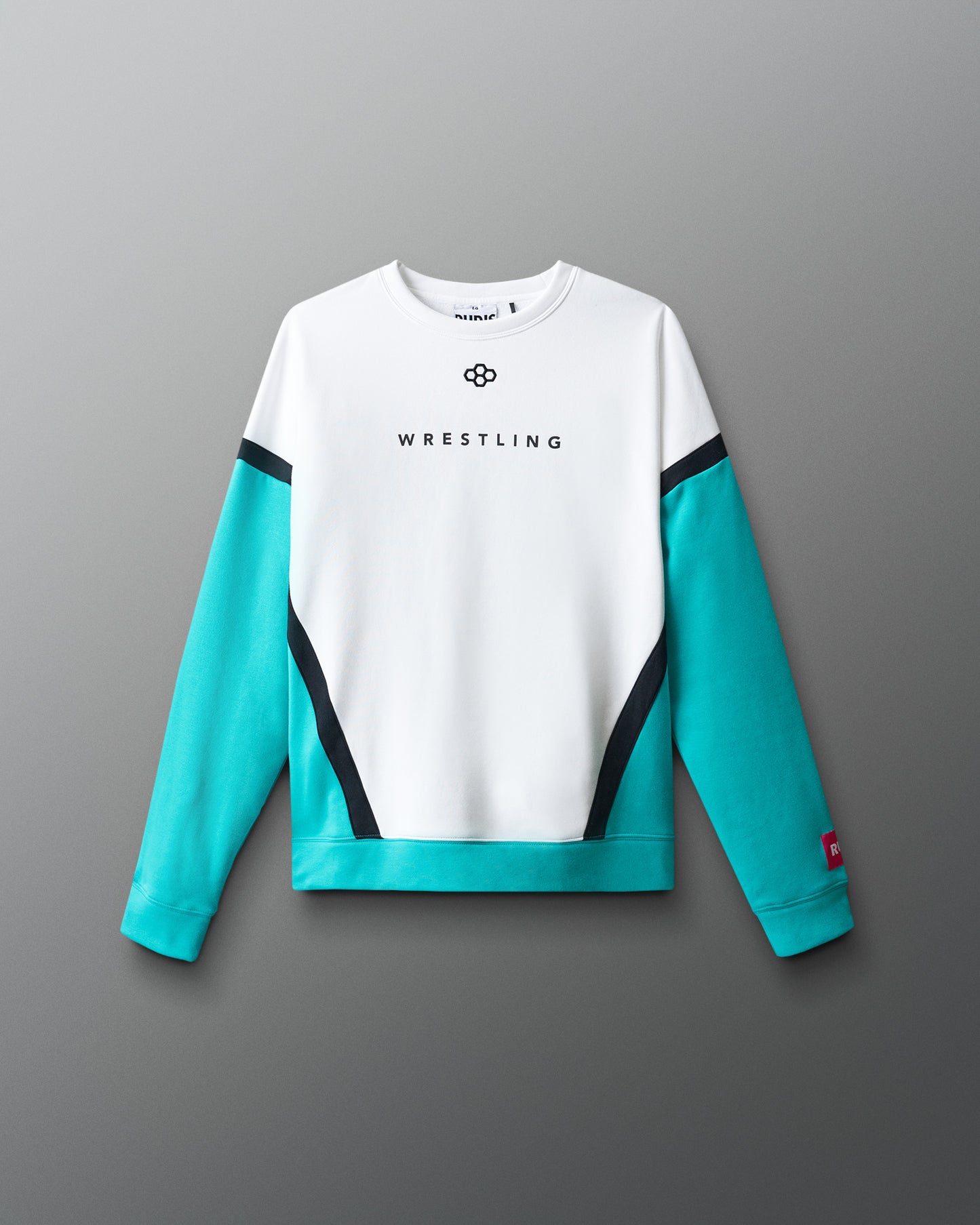Wrestling Colorblock Crewneck