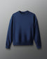 Blue sweatshirt on a gray background
