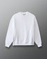 White sweatshirt on a gray background