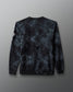 Tie-dye sweatshirt on a gray background