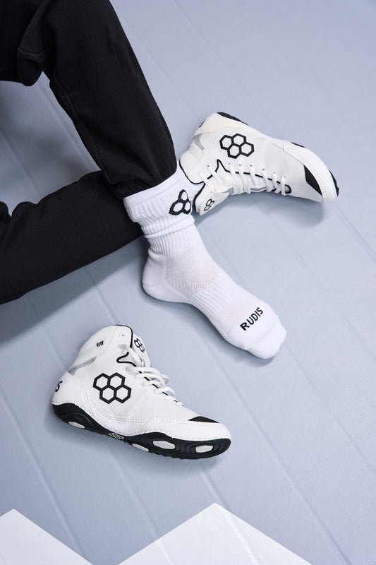 Chaussettes de lutte RUDIS rembourrées (2 paires)