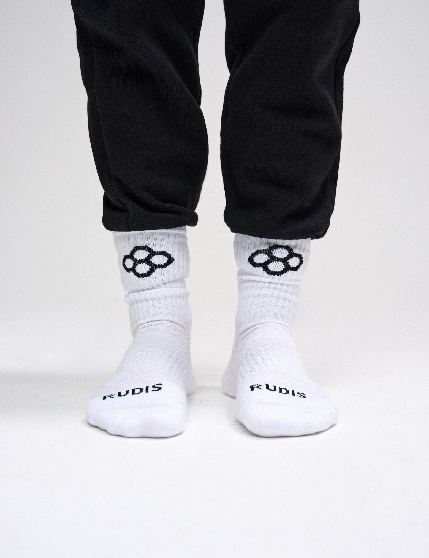 RUDIS Wrestling Cushion Crew Socks (2 Pair)