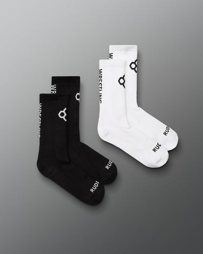 RUDIS Wrestling Cushion Crew Socks (2 Pair)