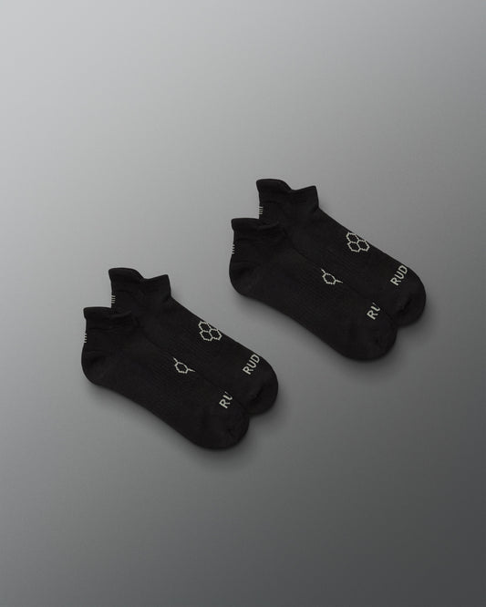 RUDIS Essential Hex Cushion Ankle Socks (2 Pair)