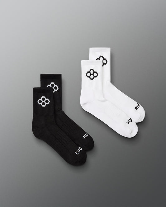 Chaussettes mi-mollet RUDIS Essential Hex Cushion (2 paires)
