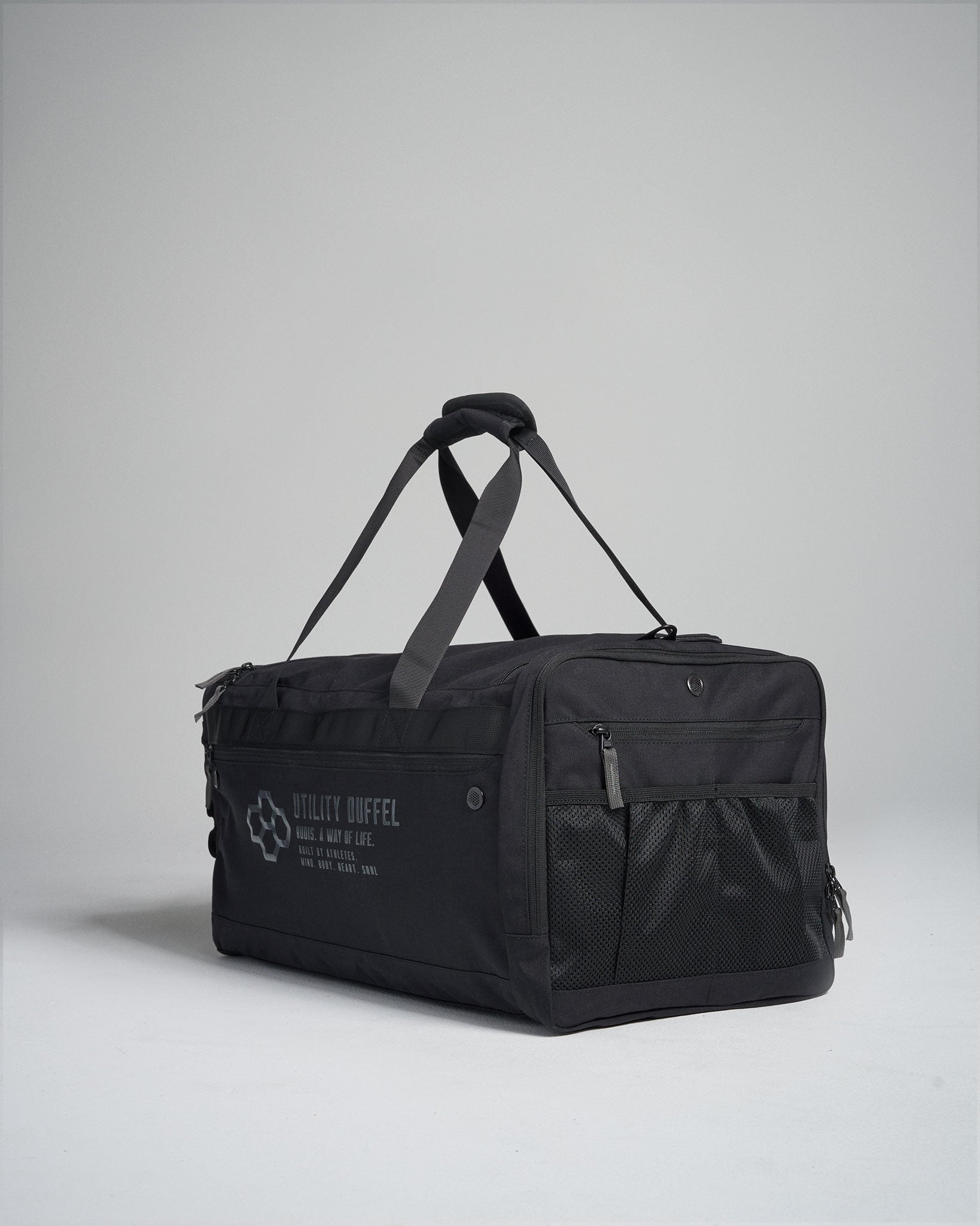 https us.urbanexcess.com products rains-duffel-bag-black RUDIS Utility Duffel Bag - Black | Durable Wrestling Gear Storage for Champions