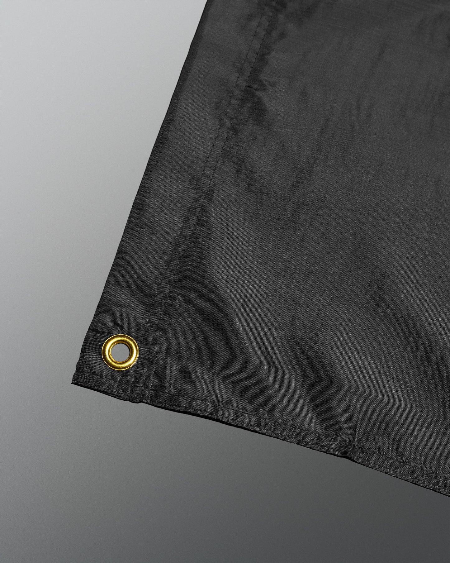 RUDIS Logo Flag - Black
