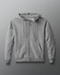 RUDIS Comfort Fleece Full Zip - Athletic Heather Gray