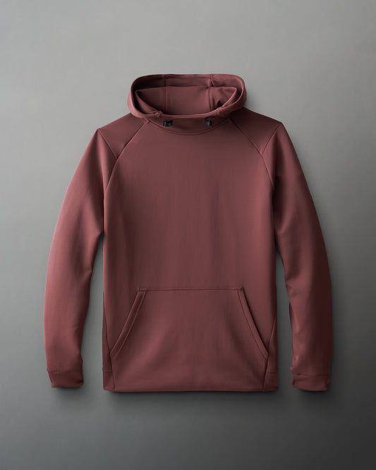 RUDIS COOL-FEEL Scuba Hoodie - Dark Clay