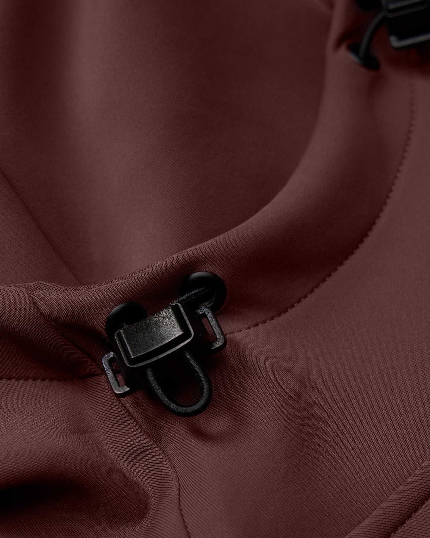 RUDIS COOL-FEEL Scuba Hoodie - Dark Clay