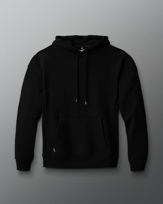 Sweat à capuche en polaire épaisse RUDIS Titan - Noir