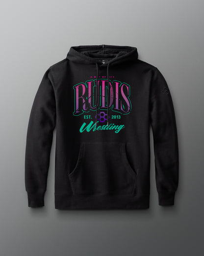 Sweat à capuche polaire confortable de lutte RUDIS