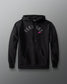 Black hoodie with 'FEAR NOT' text and logo on a gray background