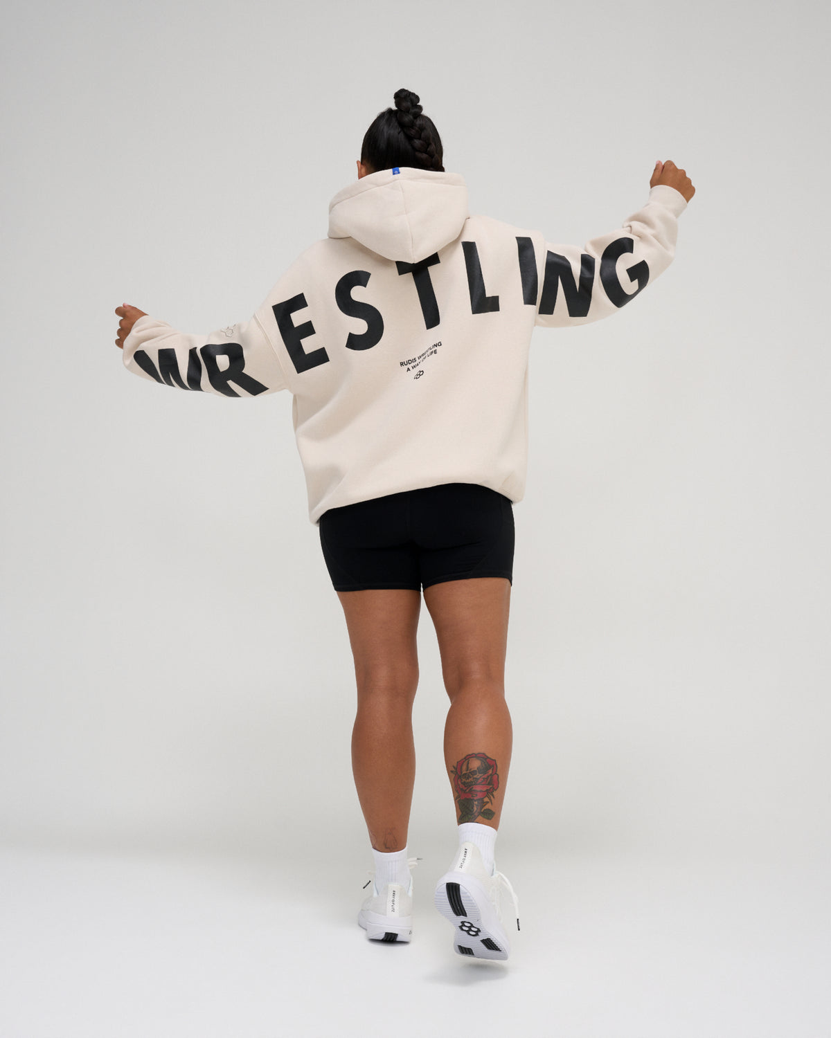 RUDIS Wrestling Relaxed Comfort Fleece Hoodie