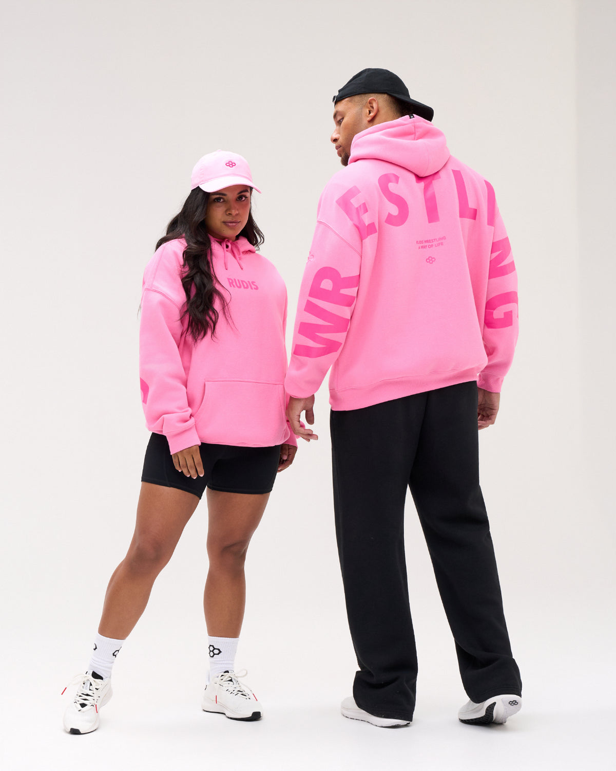 RUDIS Wrestling Relaxed Comfort Fleece Hoodie