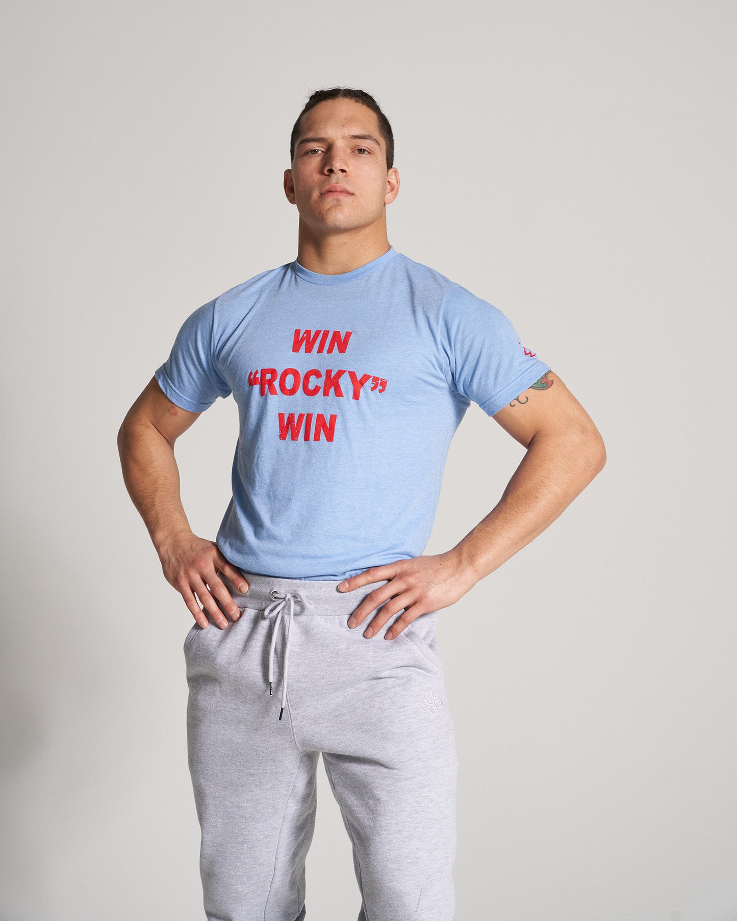 Win Rocky Win Adult T-Shirt