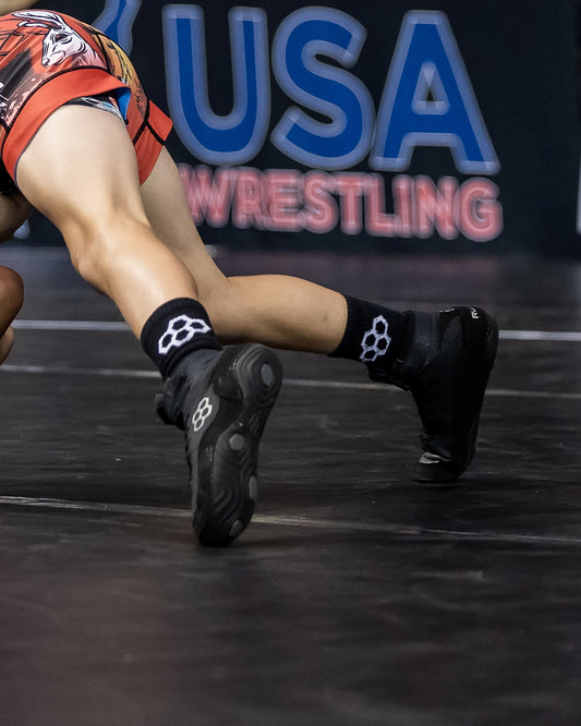 RUDIS Colt 4.0 Youth Wrestling Shoes - Black Night