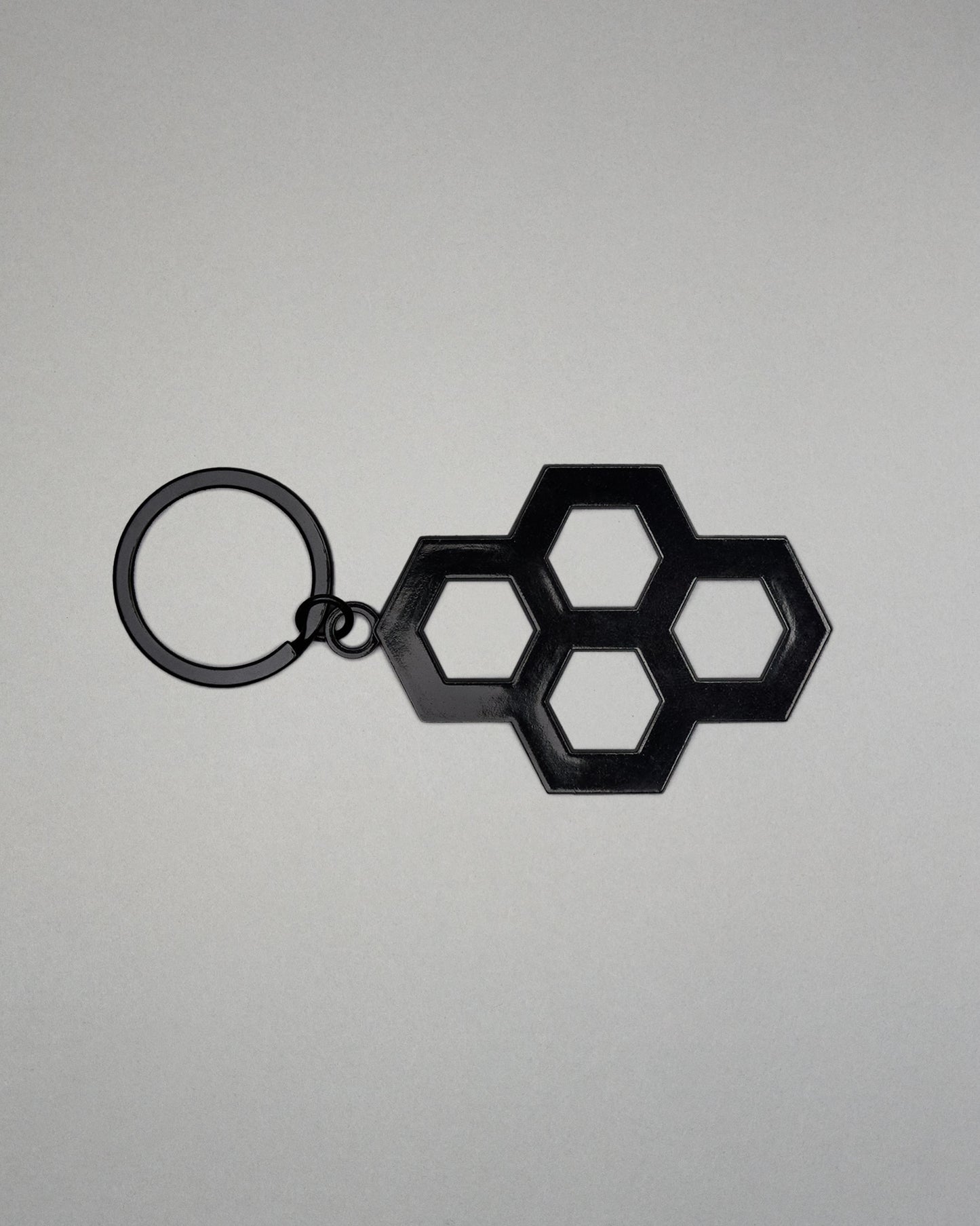 RUDIS Hex Diecut Keychain