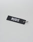RUDIS Motto Woven Keychain