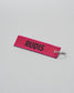 RUDIS Motto Woven Keychain